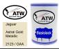 Preview: Jaguar, Astral Gold Metallic, 2123 / GAA: 500ml Lackdose, von ATW Autoteile West.